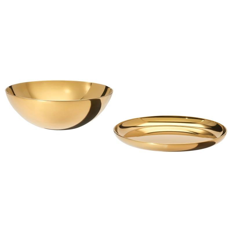 STOCKHOLM 2025 ストックホルム 2025 ボウル&皿 - 黄銅色
