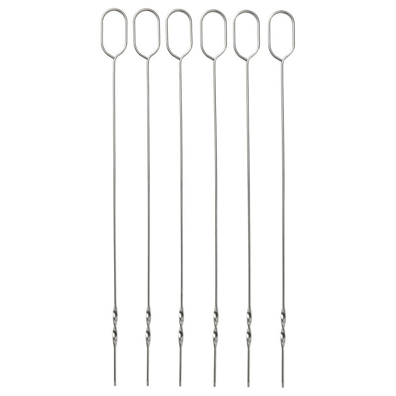 GRILLTIDER グリルティデル バーベキュー用串 - ステンレススチール 31 cm