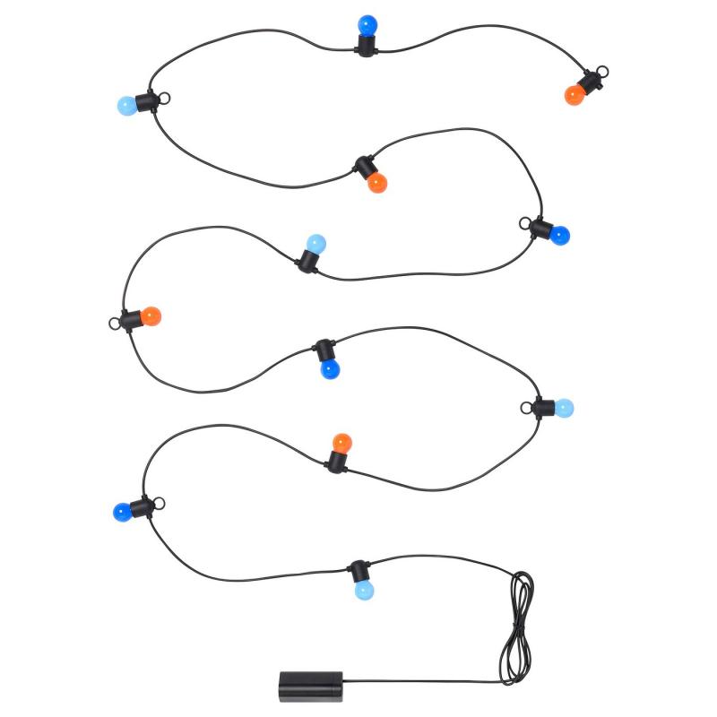 SOLVINDEN ソルヴィンデン LEDライトチェーン 全12球 - 電池式/屋外用 マルチカラー