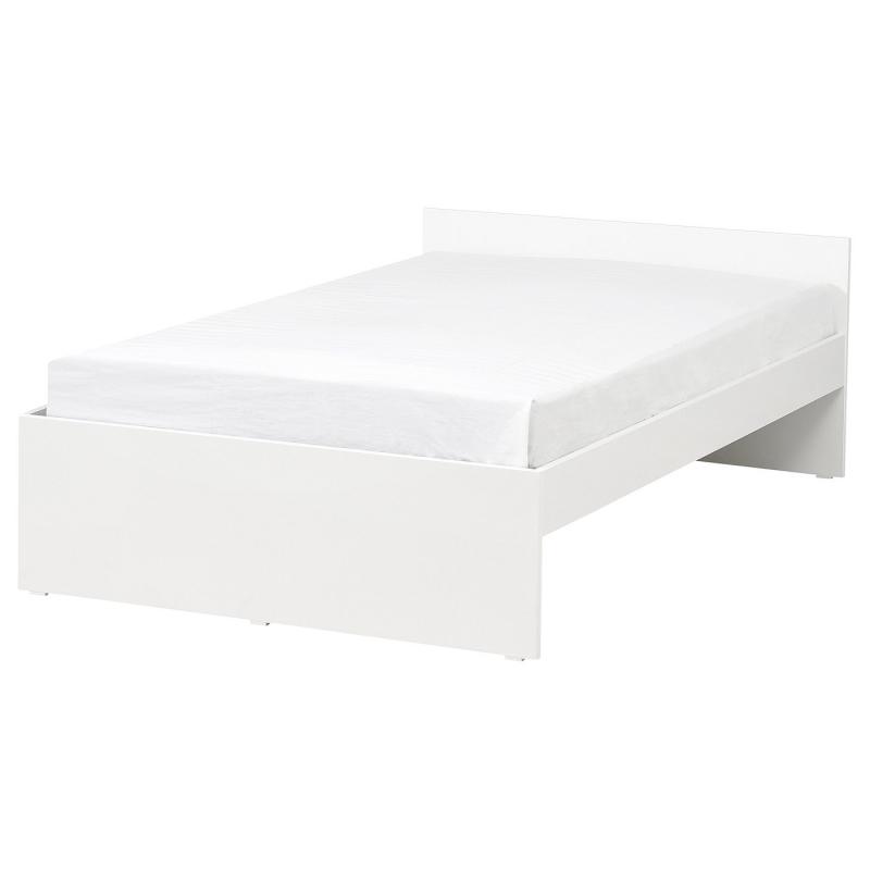 VIHALS ヴィーハルス ベッドフレーム - ホワイト 120x200 cm