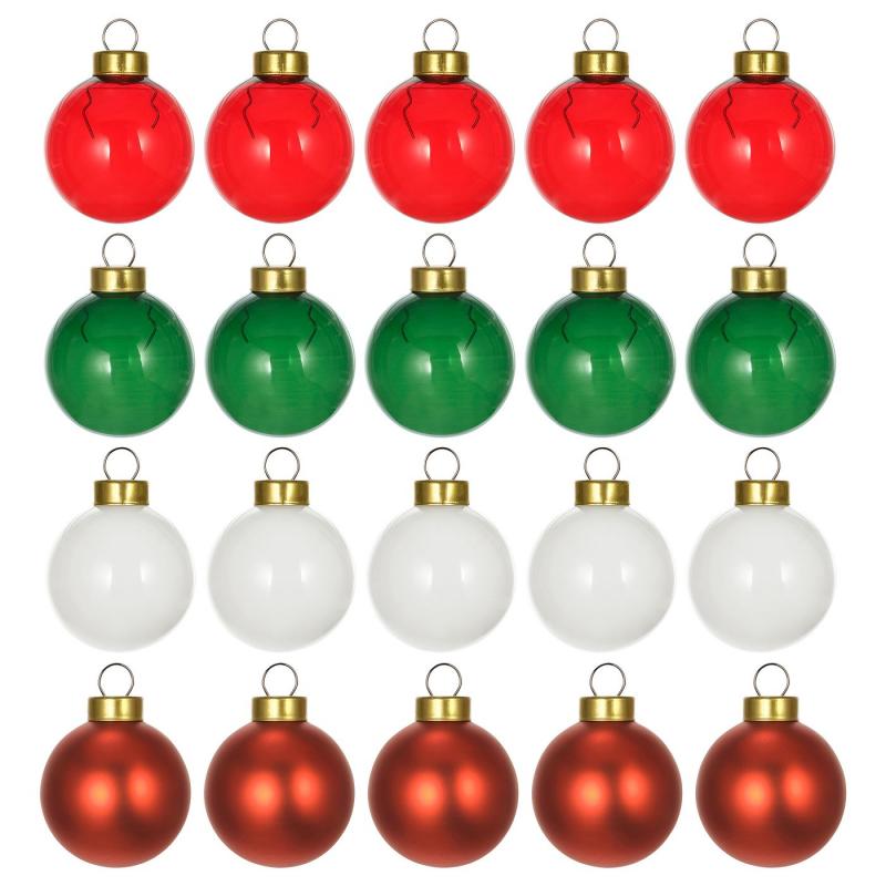 VINTERFINT ヴィンテルフィント ツリーオーナメント - ボールオーナメント ガラス/ミックスカラー 3.5 cm