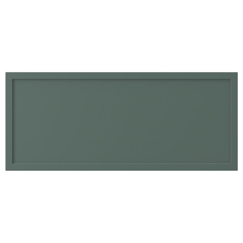 KRUKMAKARE クルークマカーレ 引き出し前部 - ダークグレーグリーン 60x26 cm