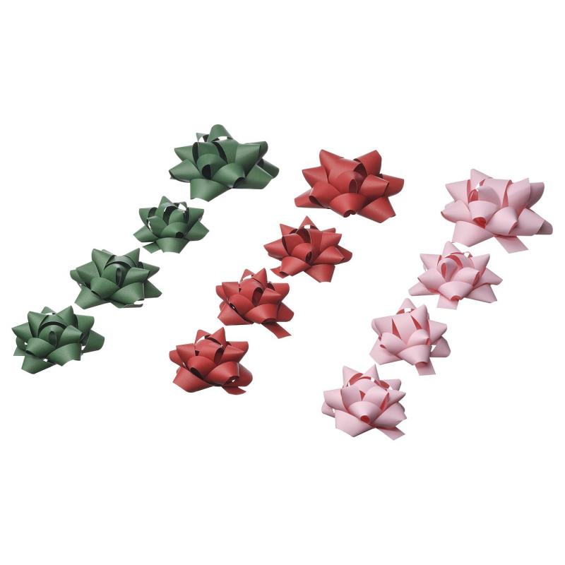 VINTERFINT ヴィンテルフィント ギフト用リボン12点セット - ミックスカラー/サイズミックス