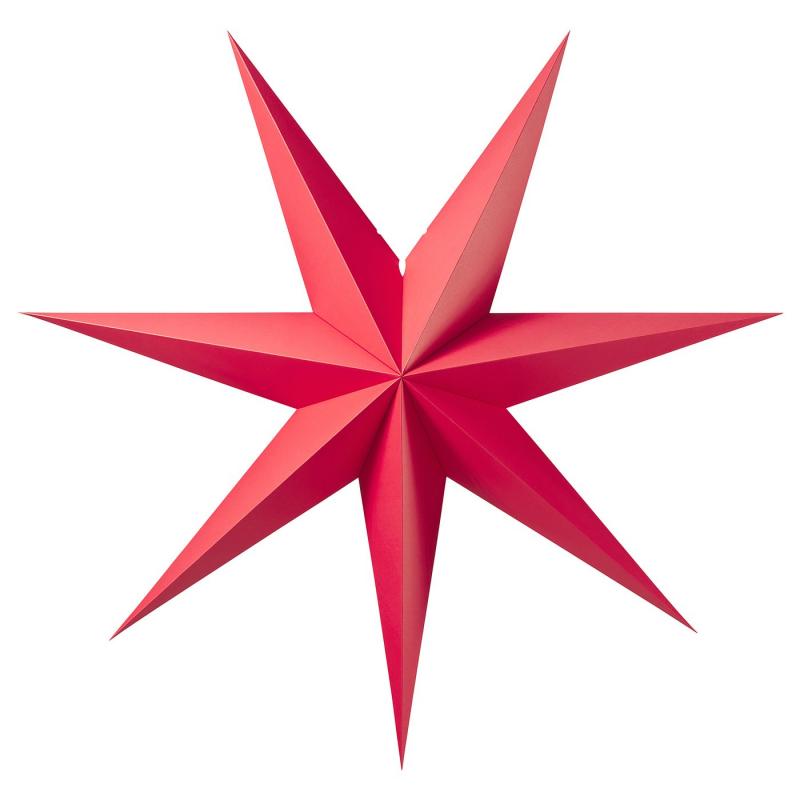 STRÅLA ストローラ ランプシェード - レッド 90 cm