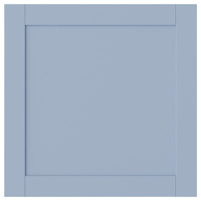 SANNIDAL サンニダール 扉 ヒンジ付き - ブルー 60x60 cm