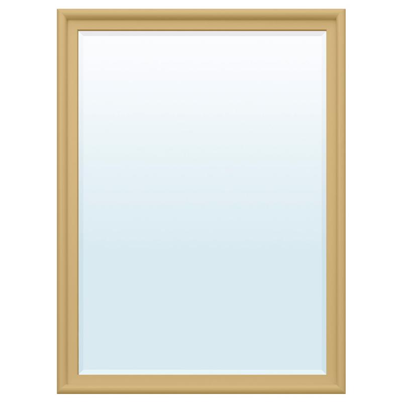 PINGSTSYREN ピングストスィレン ミラー - ライトイエローベージュ 60x80 cm