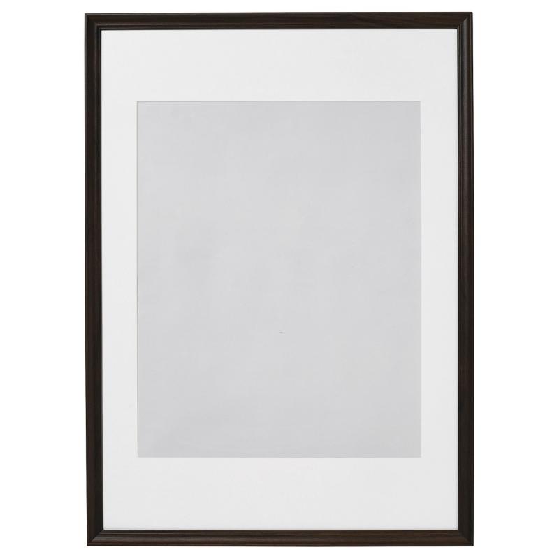 KLOTKÖRSBÄR クロートコルスベル フレーム - オーク調/ダークブラウン 50x70 cm