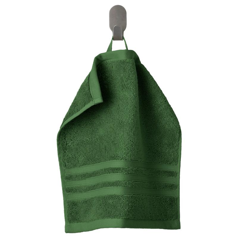 BROKGLIM ブロークグリム タオルハンカチ - グリーン 30x30 cm