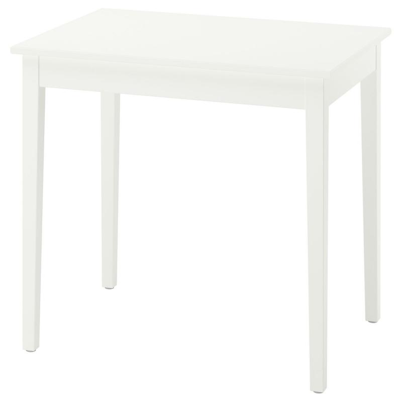 NÄSINGE ネースィンゲ テーブル - ホワイト 80x60 cm