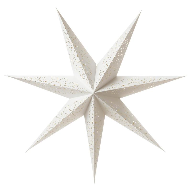 STRÅLA ストローラ ランプシェード - レース/ホワイト 90 cm