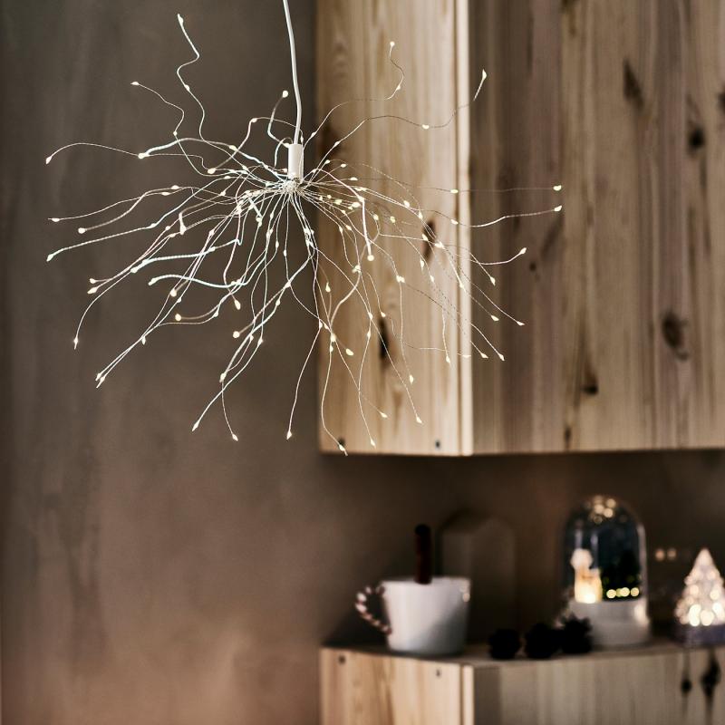 STRÅLA ストローラ LEDペンダントランプ - 線香花火/電池式