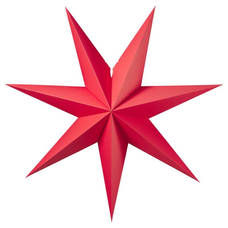 STRÅLA ストローラ ランプシェード - レッド 70 cm