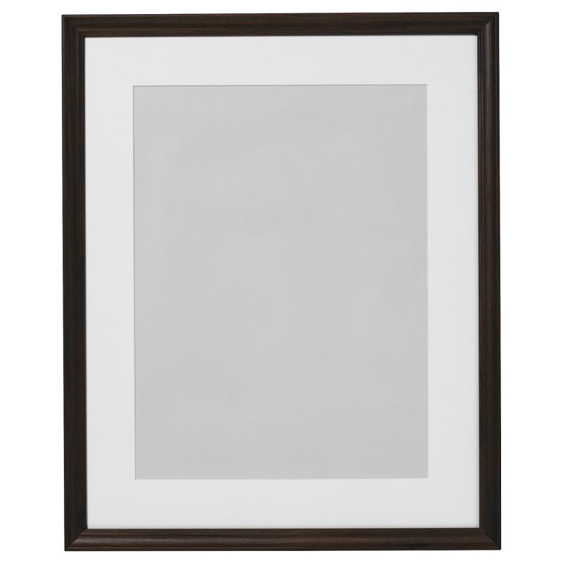 KLOTKÖRSBÄR クロートコルスベル フレーム - オーク調/ダークブラウン 40x50 cm