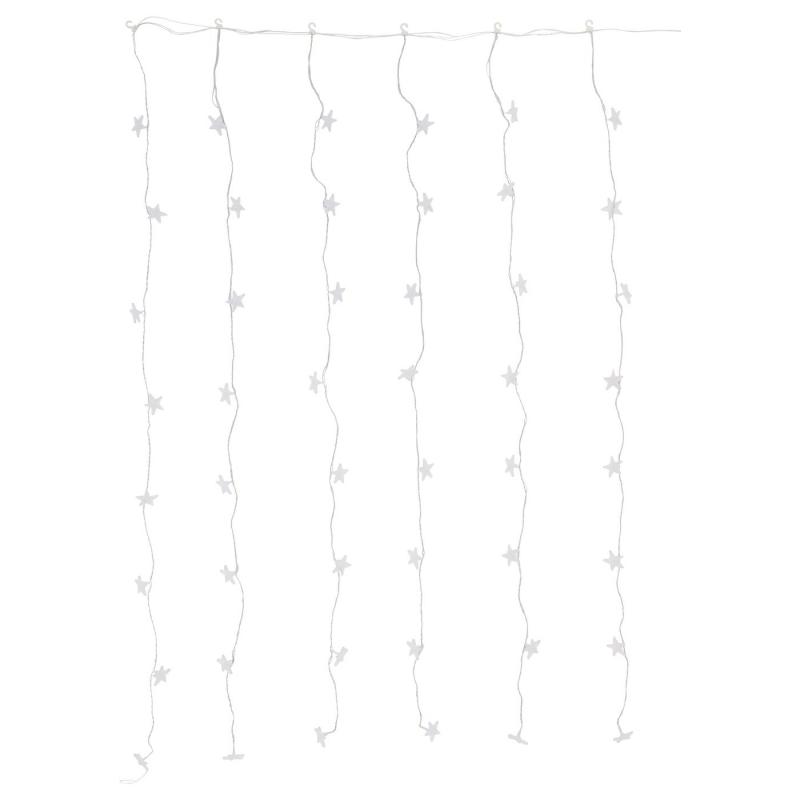 STRÅLA ストローラ LEDカーテンライト 全48球 - 室内 星