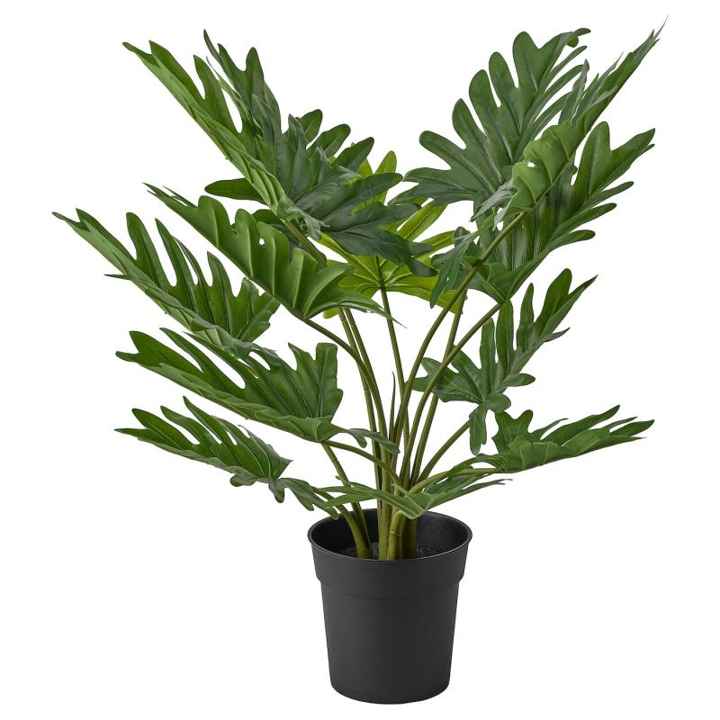 FEJKA フェイカ 人工観葉植物 - 室内/屋外用 フィロデンドロン・ザナドゥ 19 cm