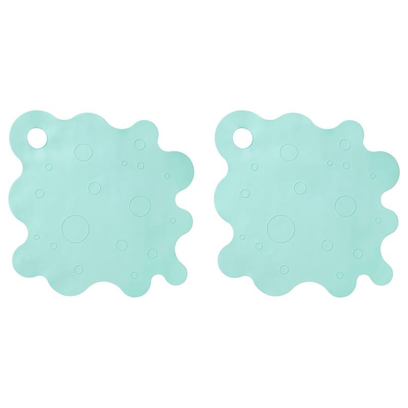 TRAMPSJÖN トランプショーン バスタブマット - ライトターコイズ 43x43 cm